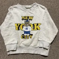 NEW YORK CITY トレーナー 100cm