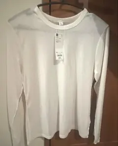 ソフトシアークルーネックT シアーTシャツ