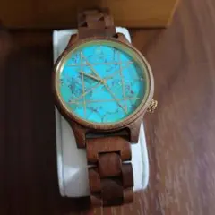値下げ】腕時計 NOZクォーツモデル グリーンストロベリークォーツ 36mm
