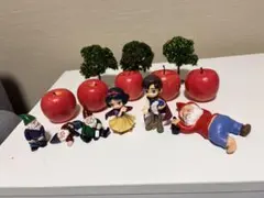 白雪姫 フィギュアセット りんご 木 ミニチュア