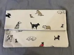 TEMBEA（テンベア）犬柄 ポーチ クラッチバッグ
