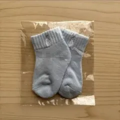 polo ベビーソックス　ブルー