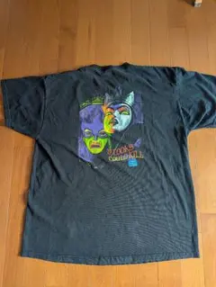 Disney ヴィランズ Tシャツ XL ブラック コピーライト　ディズニー