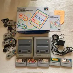 Nintendo SHVC-001  スーパーファミコン　セット　ジャンク