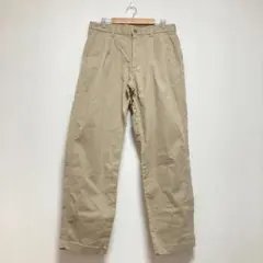 【ユニクロ】UNIQLO チノパン ベージュ 綿混 メンズ M カジュアル 春秋