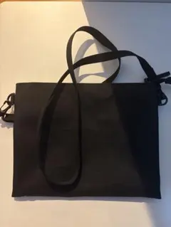 【無印良品】ブラック サコッシュ ショルダーバッグ