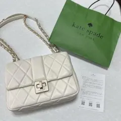 【新品未使用】【2WAY】kate spade キルティングバッグ