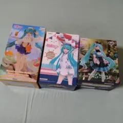 初音ミク フィギュア3点まとめ売り