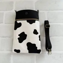 かわいい♡牛柄☆スマホショルダー☆ハンドメイド