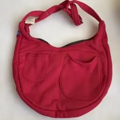 EDWIN 赤 ショルダーバッグ