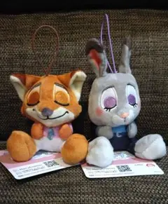 ズートピア2 《 ニック&ジュディ》 むにゃすやマスコット ZOOTOPIA2