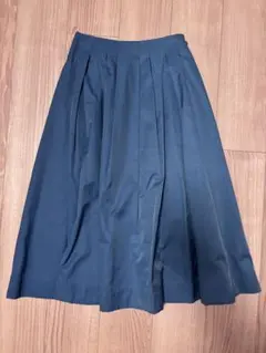 【FRAY I.D】タックスカート　ブルー【フレイアイディー】