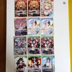 【ホロライブ 】ホロカ ディーヴァフィーバー 赤井はあと等　１２枚