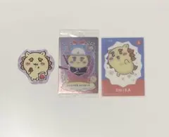 ちいかわ ダイカットステッカー、ラッキーカード、クリアカード（シーサー）