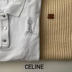 CELINE セリーヌ ポロシャツ ホワイト