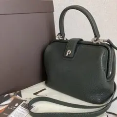 土屋鞄　ポスト　ミニショルダー　ダークグリーンのサムネイル