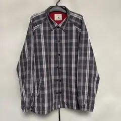 SEXPERIENCE チェック柄コットンコーチジャケットM裏原ARCHIVE