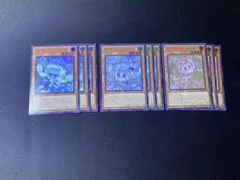 遊戯王　マルチャミーニャルス　マルチャミーフワロス　マルチャミープルリア　各3枚