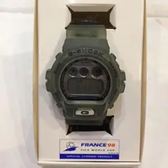 [さらにお値下げ 新品・未使用]ワールドカップ FRANCE 98Ｇショック G-SHOCK サッカーワールドカップ フランス98限定 新品未使用