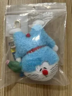 100％ドラえもん＆フレンズ 展　サンタインドラキーチェーン ぬいぐるみ 100％ドラえもん＆フレンズ 展 サンタインドラキーチェーン ぬいぐるみ