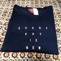 新品タグ付きネイビー 3L 長袖 Tシャツ