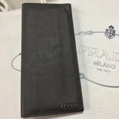 新品未使用・激レア完備品】PRADA☆プラダ◇サフィアーノレザー◇長 