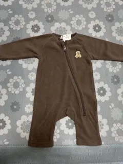 タグあり新品母子手帳POLO Baby ロンパース 70cm モカチャ