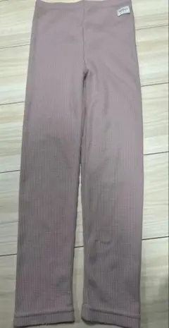 futafuta キッズレギンス 120サイズ 薄ピンク紫色