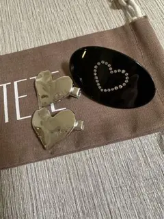 potete ポテテ　ハートクリップ　バレッタ