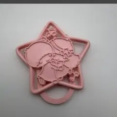 サンリオ リトルツインスターズキキララ 星型プラスチッククリップ 1976年