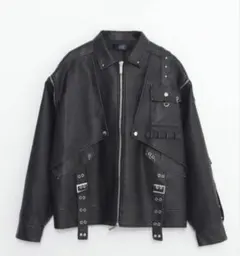 00s PUcoating cyberblouson archive opium - メルカリ