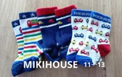 ミキハウス ベビー靴下 3足セット