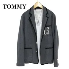 TOMMY テーラードジャケット グレンチェック柄テーラードジャケット