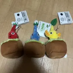 ピクミン 引っこ抜きぬいぐるみマスコット 全３種