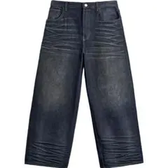 ZARA バギーワイドフィットデニムパンツ EU36 JP29 - メルカリ