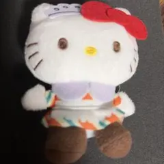 ハローキティ ぬいぐるみ マスコット ウェイトレス