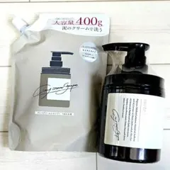 シャンプー ポンプ式 400g リフィル付き