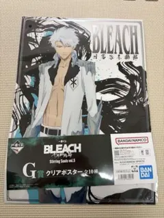 BLEACH 一番くじ　クリアポスター　日番谷冬獅郎