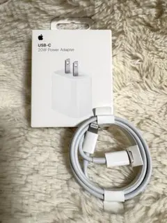 【新品】Apple 20W USB-C 電源アダプタ 充電ケーブルセット
