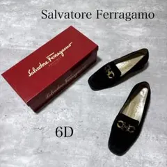 Salvatore Ferragamo ガンチーニ ヒール パンプス 6D