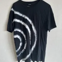 DIESEL Tシャツ タイダイ柄 ブラック