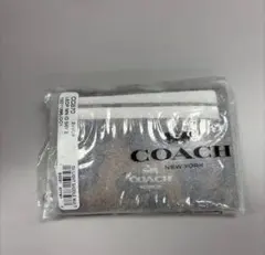 コーチ　パスケース　レオパード　豹柄