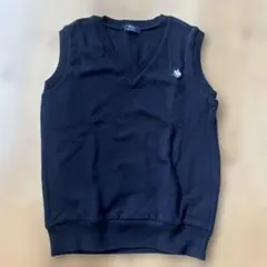 POLO ベスト　黒　150