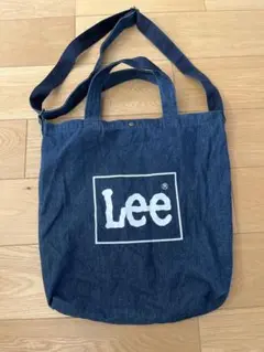 Lee ショルダートートバック　デニム　大容量バッグ