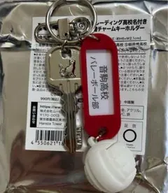 ハイキュー　トレーディング高校名付き鍵チャームキーホルダー　音駒高校