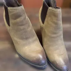 COLE HAAN ブラウン サイドゴアブーツ