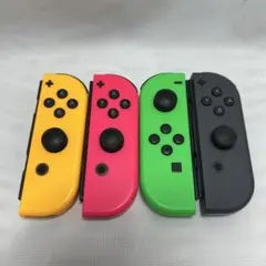 【ジャンク品】Nintendo Switch ジョイコン 4点セット