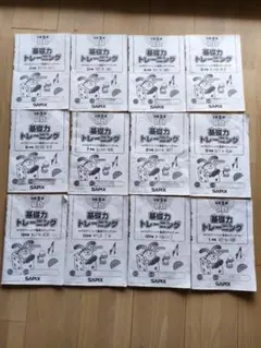 SAPIX 小4 基礎力12冊 2024年度 基礎力トレーニング 小4 全12冊 SAPIX 2024年版 - メルカリ