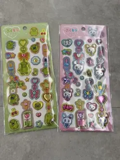 たまごっち ぷくキラ チャームステッカー 2枚セット売りのサムネイル