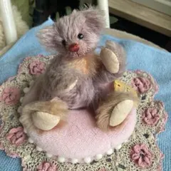 作家様 テディベア クマ パステルカラー ぬいぐるみ ブライス アート